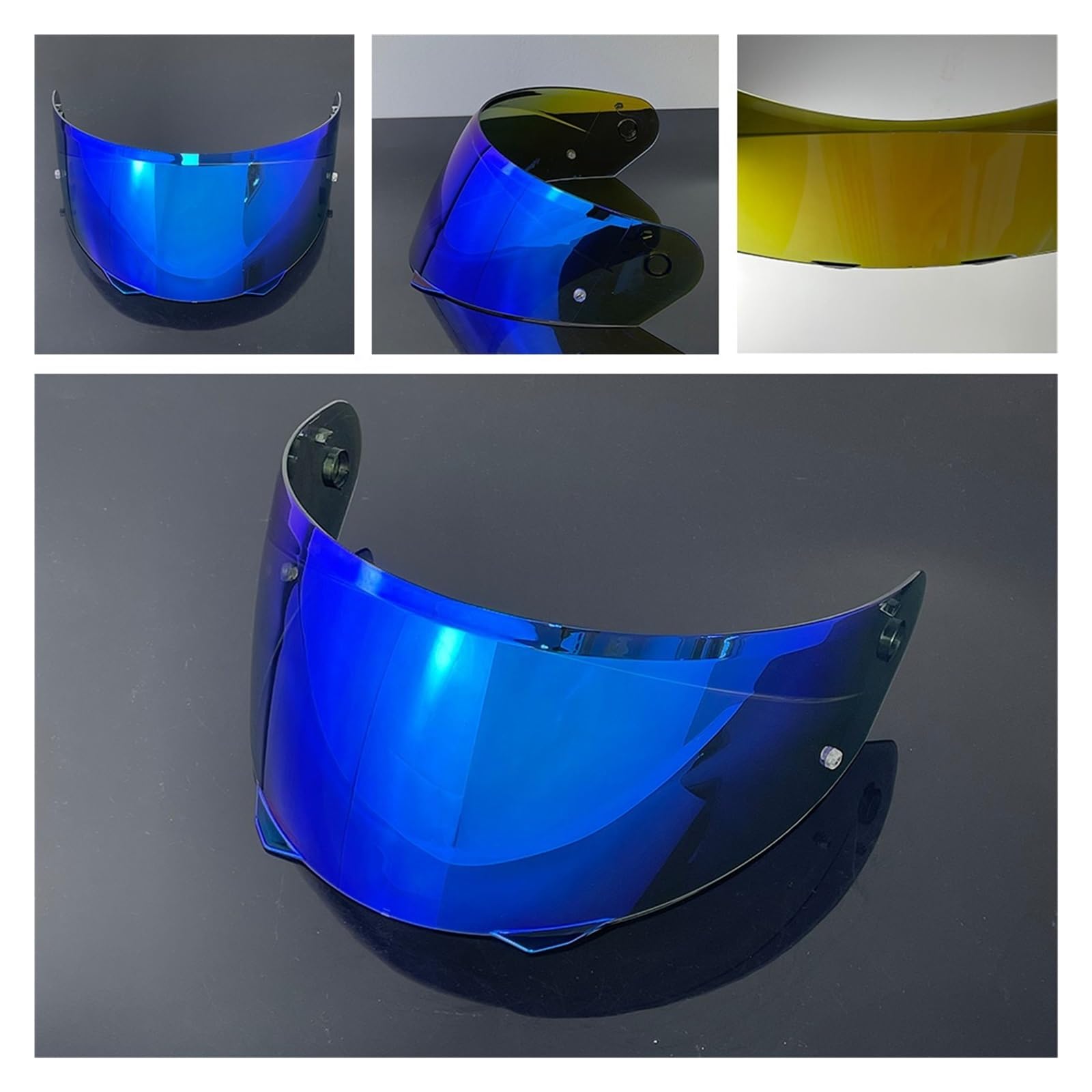 Face Shield For HJC For I90/I91/HJ33 Helmet Replacement,Resistente ai graffi | Durable Accessories Windproof Lentes Para Casco Motorcycle Visor Lens