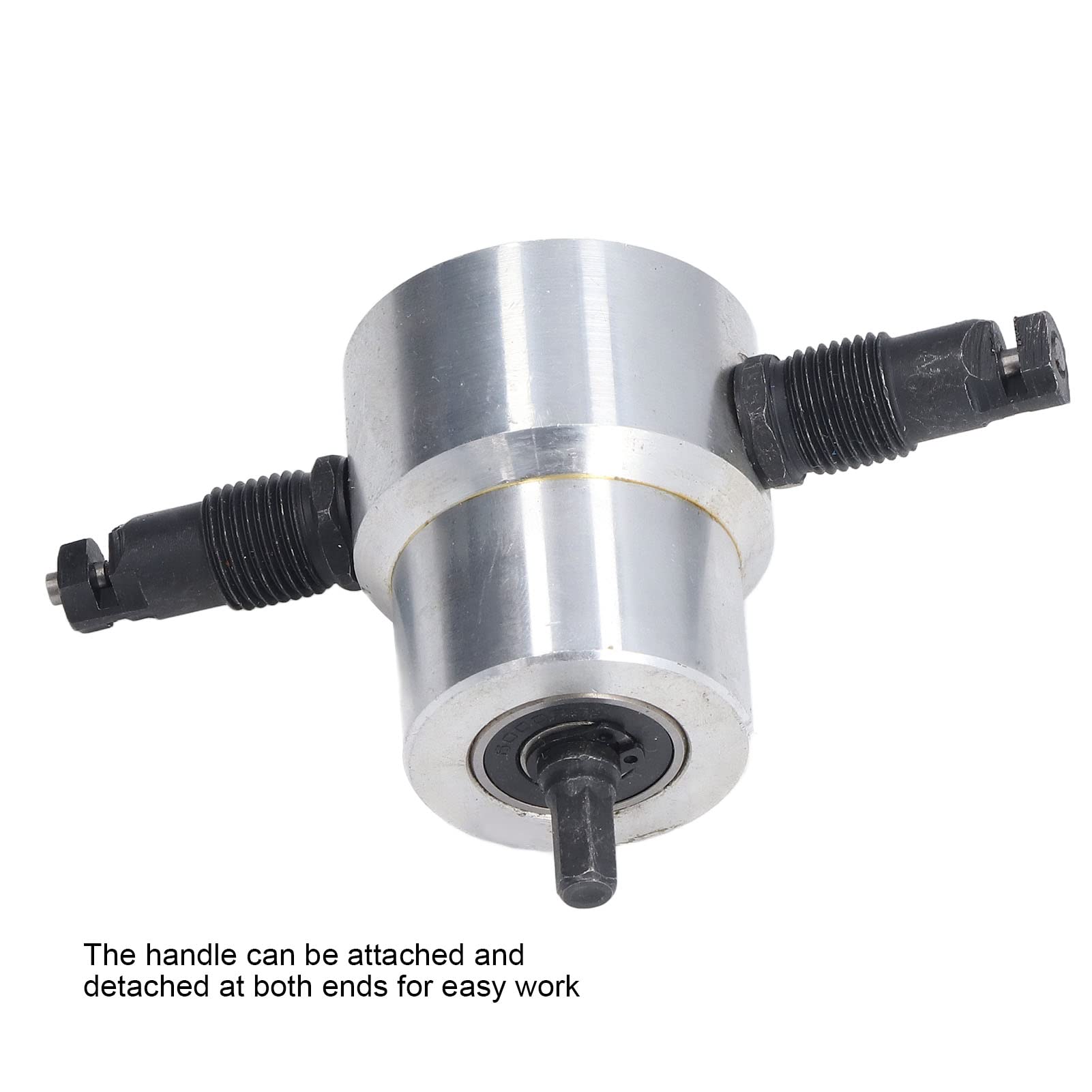 Metal Sheet Cutter Double, Adjustment High Hardness Hole Saw Drill Attachment Tool for Aluminum Plates Copper Plates