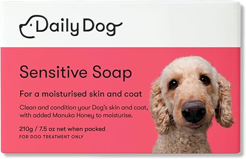 Miniatura 7 de Soap Bar Sensitive 7.41 oz - Barra de champú para perros - Champú para mascotas con miel de manuka y manteca de karité
