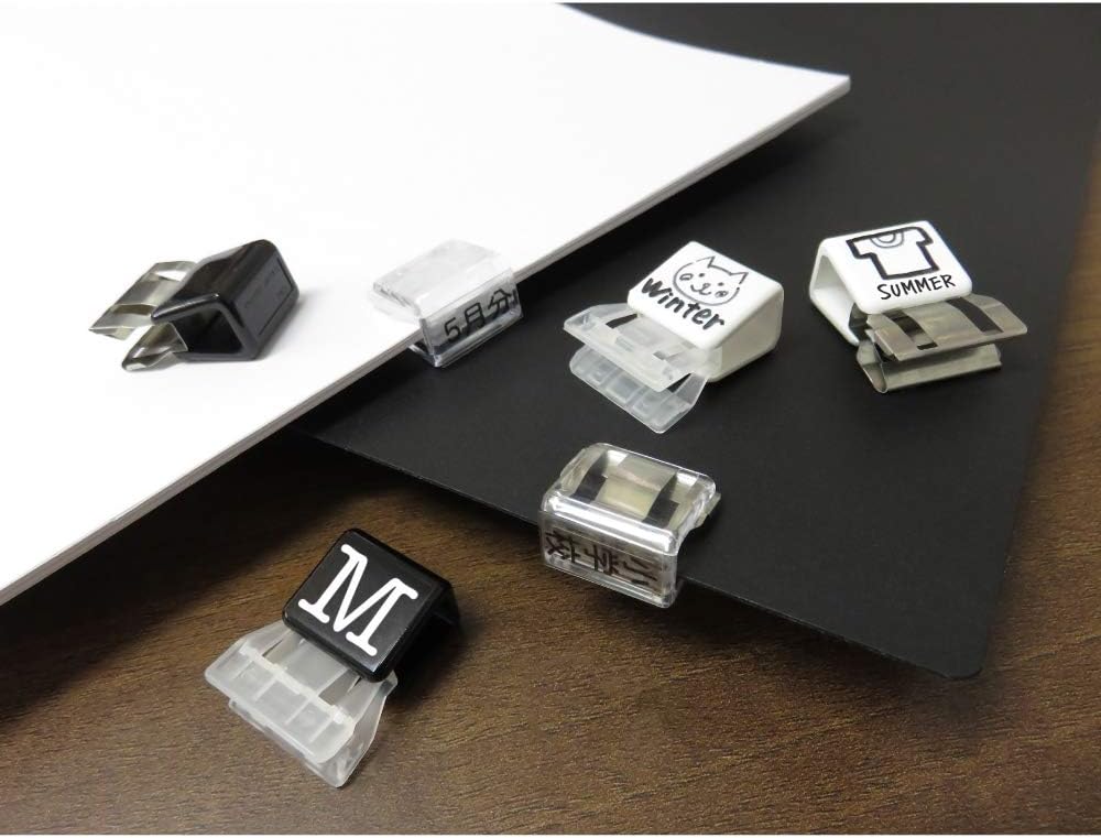 TOHKIN SMC-L5C-C-3 Smart Clip, Large Size, Clear, Set of 5
