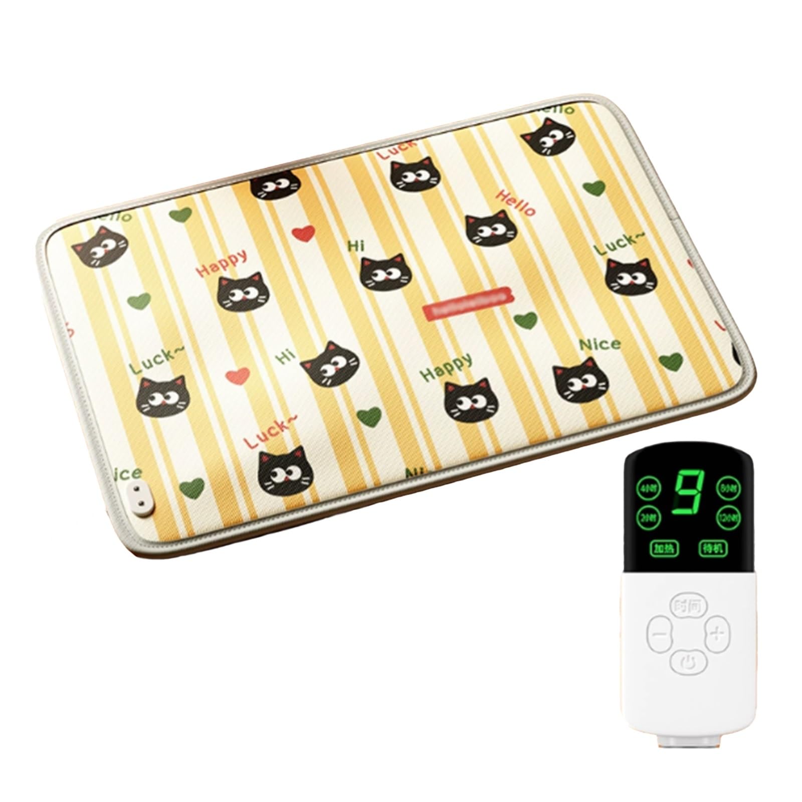 Almohadillas Térmicas para Mascotas, Manta Térmica para Mascotas, Control de Temperatura de 9 Niveles, Impermeable y Resistente A Los Arañazos, Adecuada para Gatos y Perros(X-Large)