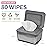 Whiidoom Wipes Dispenser, One-Handed Operation Wipe Holder for Baby & Adult, Seal-Designed Wipes Container for Bathroom Keep Diaper Wipes Fresh (Grey)