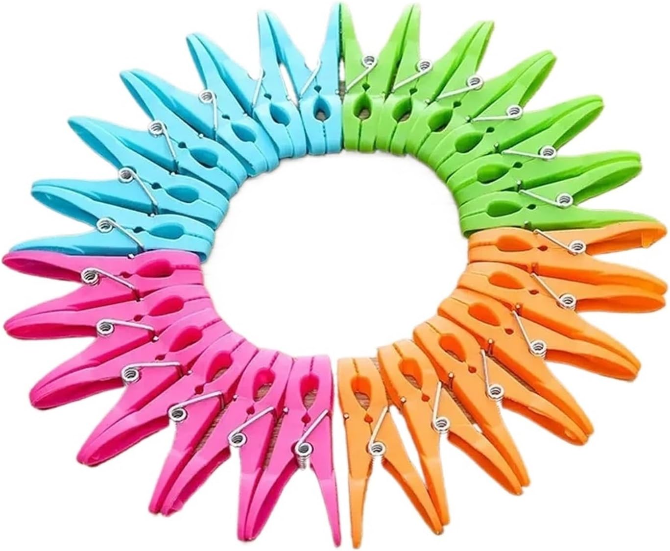 Clothes pins 180 PCS Plastic Clothespin Sun Clothes Small Clip Travel Plastic Clip