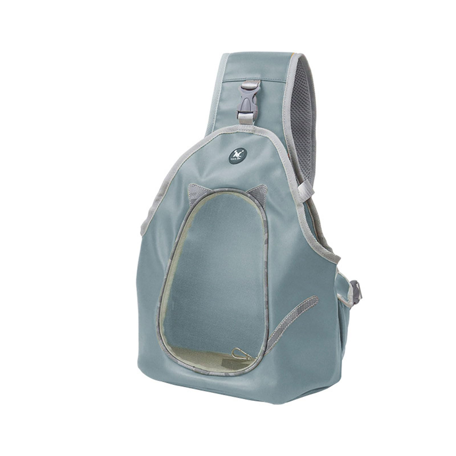 Sac de transport pour chat multicolore et portable avec sangle bandoulière intégrée
