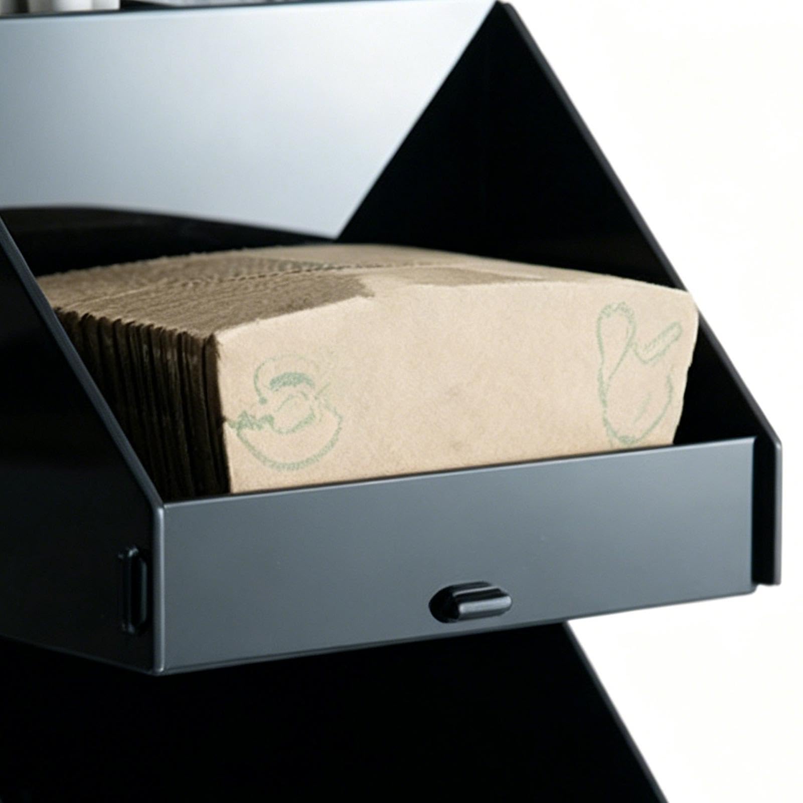 Organizador de Especias Estante Acrílico Antideslizante de 3 Niveles | Estante para Cafetería Para Encimera Cocina Área de Preparación de Alimentos Estación de Condimentos Apartamento