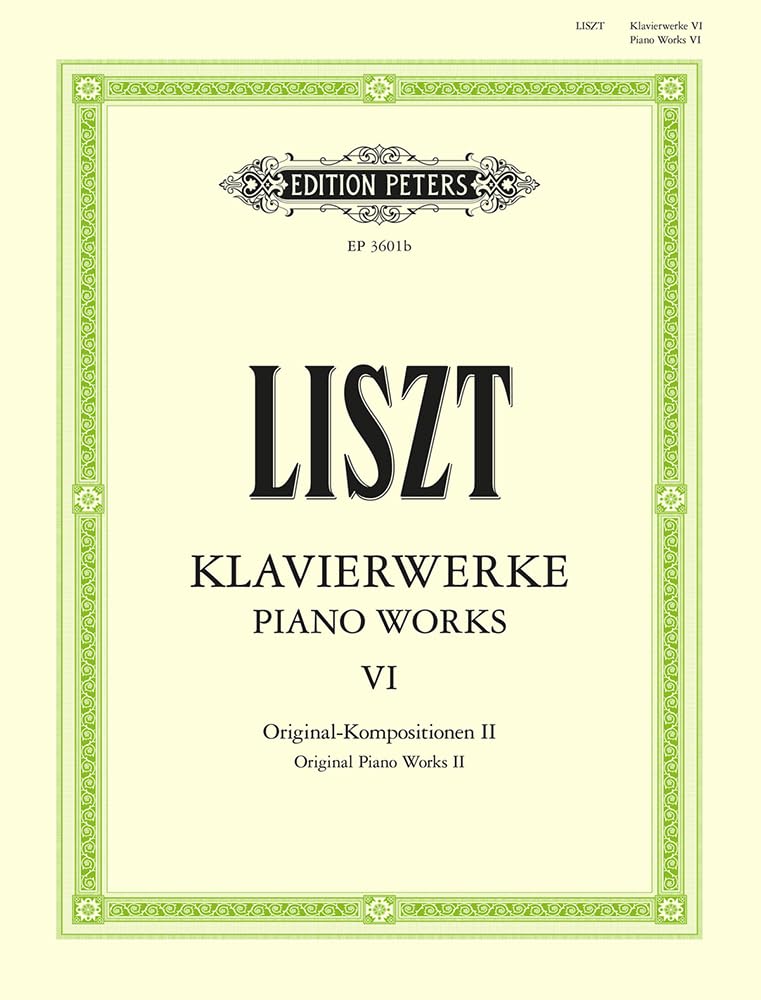 Liszt: Piano Works Vol.6 (EP3601B)