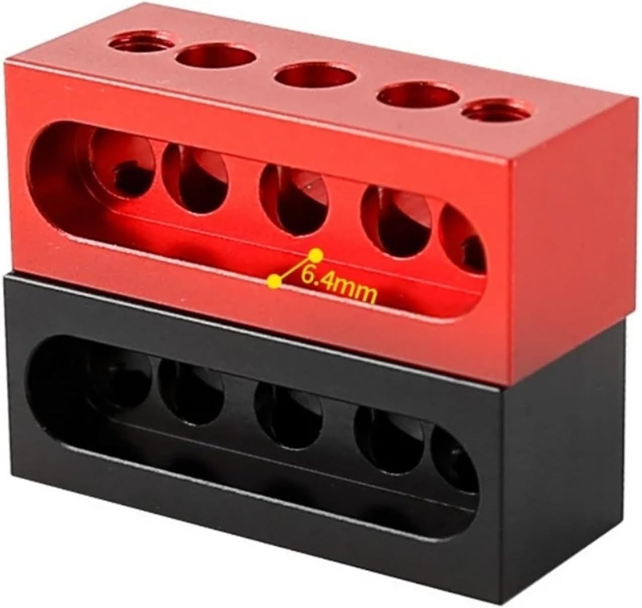 50mm Cushion Block for Astronomical Telescope Guiding Ring Photography Horizontal Lifting Accessories(Red)