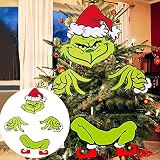 Décorations de Noël Elfe, décoration de Sapin de Noël Grinch, Comment Le Grinch a volé, décorations créatives de fête de Noël à la Maison