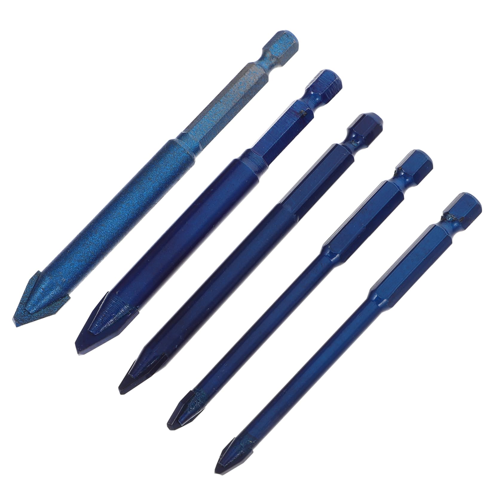 VILLCASE 5 Set Punte Eccentriche Per Trapano Punte Per Muratura Ceramica E Calcestruzzo Eccellente Stabilità E Precisione Nella Foratura 5 Pezzi*5