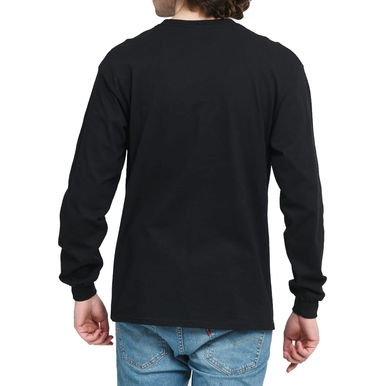 Thrasher Maglia a maniche lunghe con logo Low (nero)