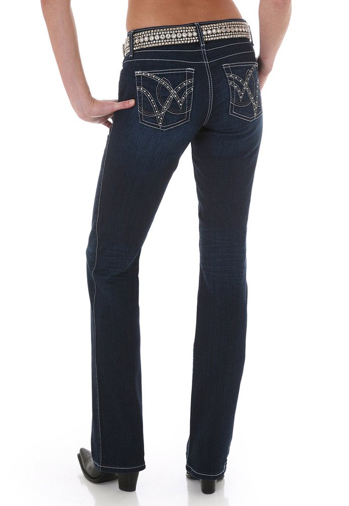 Wrangler Q-Baby Booty Up Boot Scootin Jeans