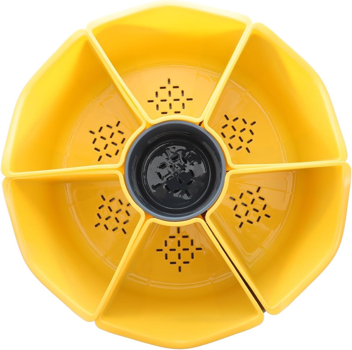 1Pc Double Layer Fruit Vegetable Washing Basket Household Storage Colander for Kitchen Design Convenient Drying Easy to Use for