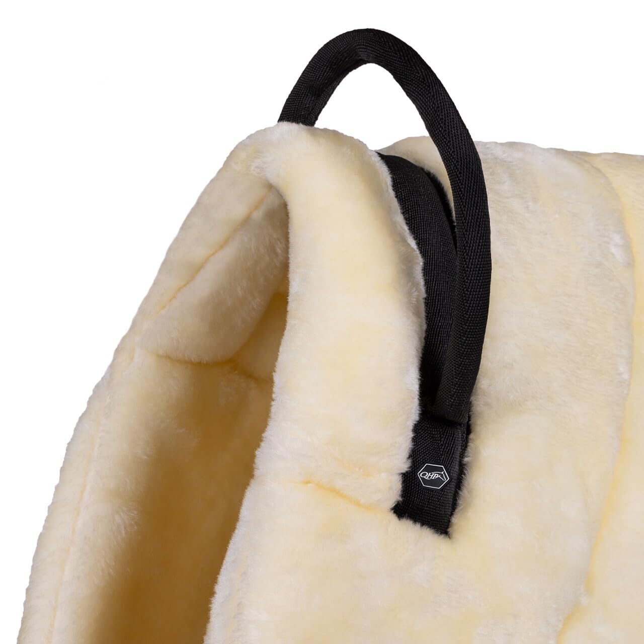 ARBO-INOX Bareback Pad Reitpad – Angenehmer Halt und Komfort – Kunstfell cremefarben