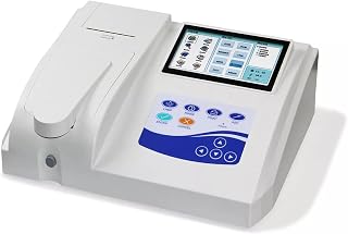 HNZXIB BC300 Semi-Auto Biochemistry Analyzer - w/30μl Quartz Cell, 0.001Abs Resolution, QC Charts, 1-Year Warranty