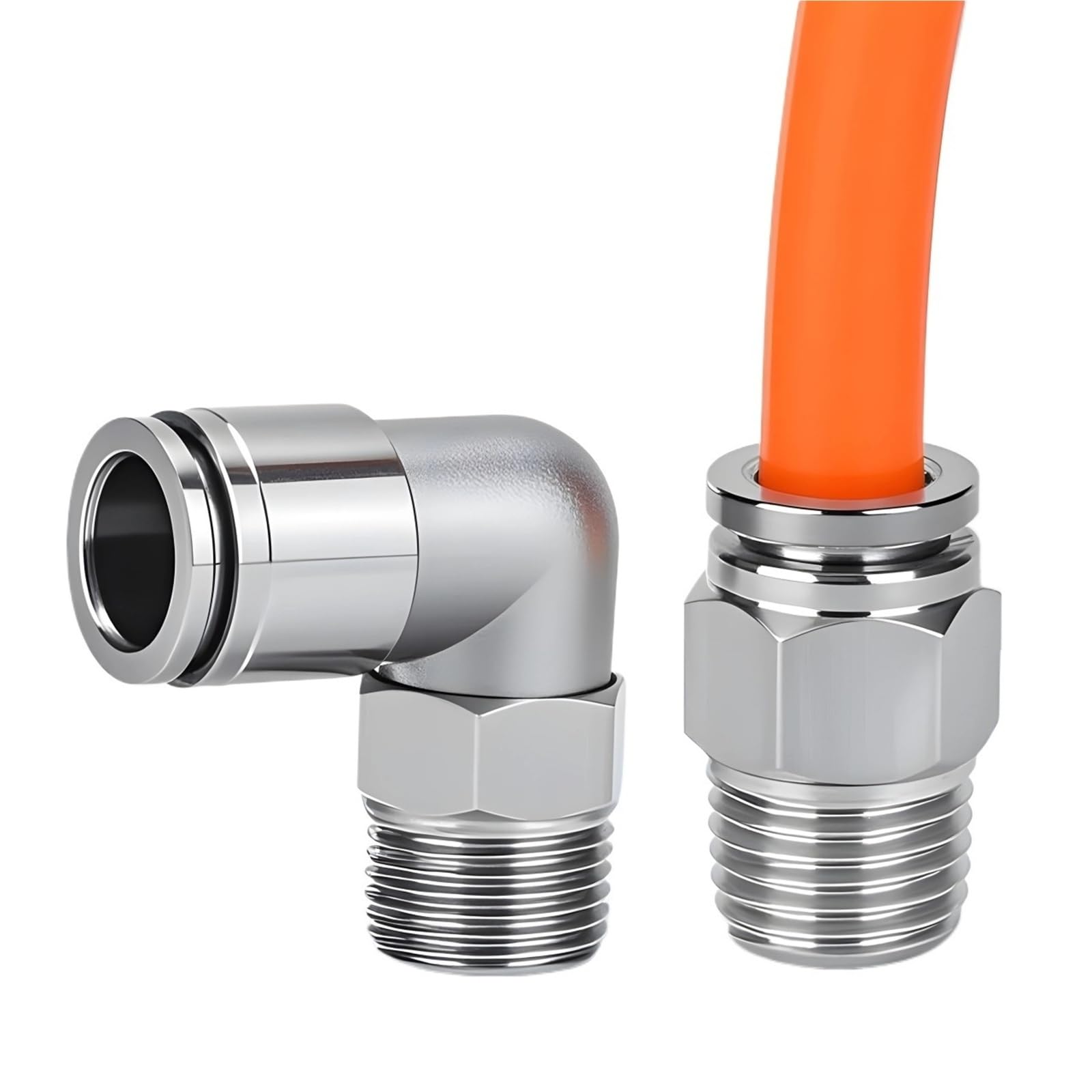 Pneumatyczne złącze węża ze stali nierdzewnej 304 PLF złącze rurowe 1/8 1/4 1/2 szybkozłączki rurowe 1 szt. (16-04 (16mm-1l2))