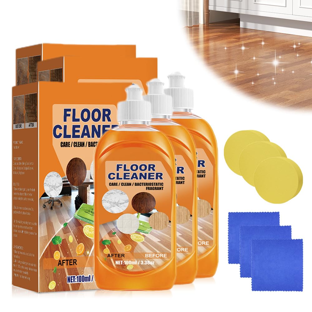 SICOSPI Life Sunny Floor Cleaner, 2025 Upgraded Multi-purpose Floor Cleaner, Powerful Floor Cleaner, for Wood Floors Ceramic Tile Marble, Powerful Decontamination Floor (3)