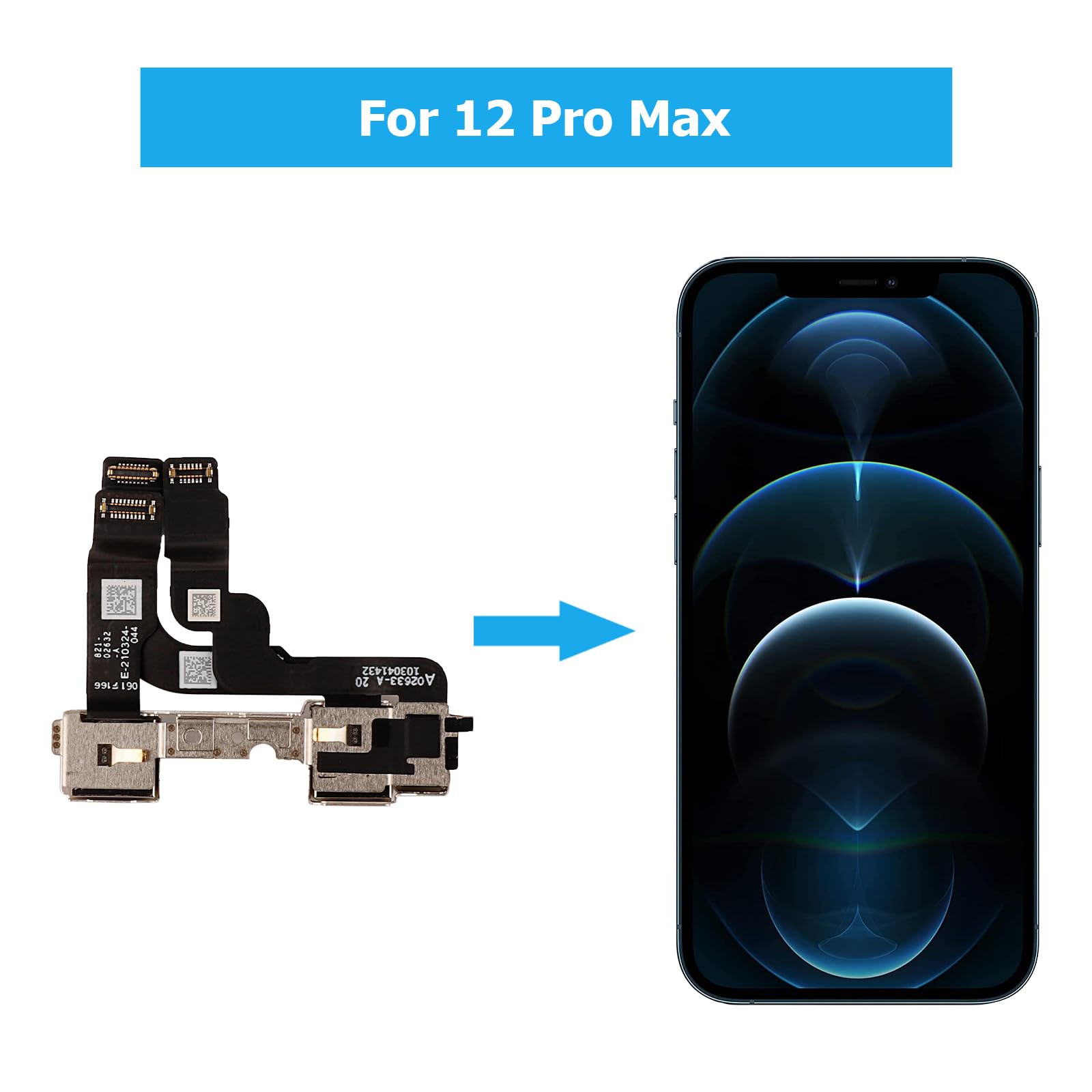 Amazon.com: Duotipa New Front Facing Camera Face ID IR Sensor Flex Amazon.com: Duotipa New Front Facing Camera Face ID IR Sensor Flex