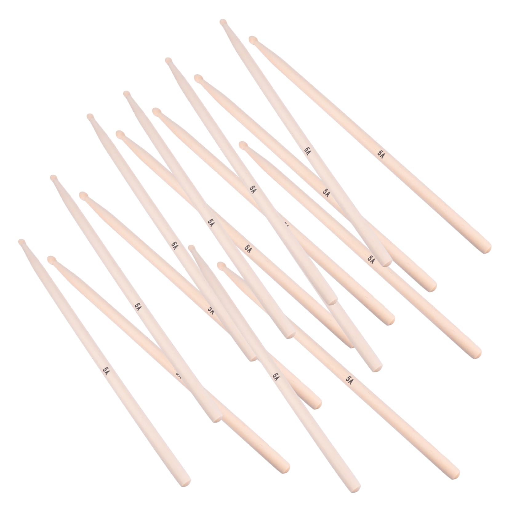 UPKOCH 20stücke Holz-drumsticks aus Ahorn für Schlagzeug Geeignet für Junge Mädchen und Erwachsene Anfänger und Profis Gute Spielbarkeit und Haltbarkeit