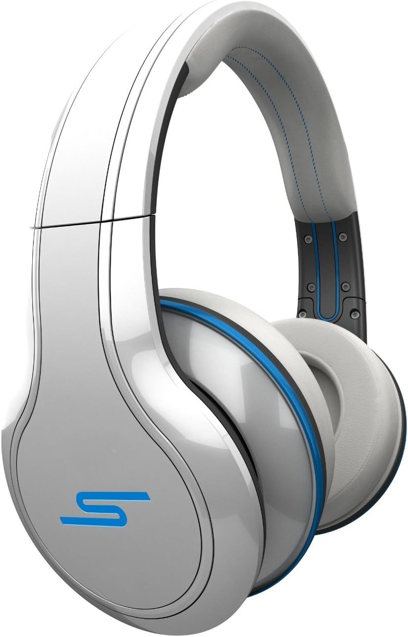 SMS Audio STREET By 50 Cent Over-Ear Wired Headphones - White