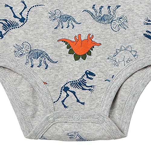Carter's Conjunto de body y pantalón de 4 piezas para niños, forro polar verde con licencia oficial de star wars silent one crew., 3 meses