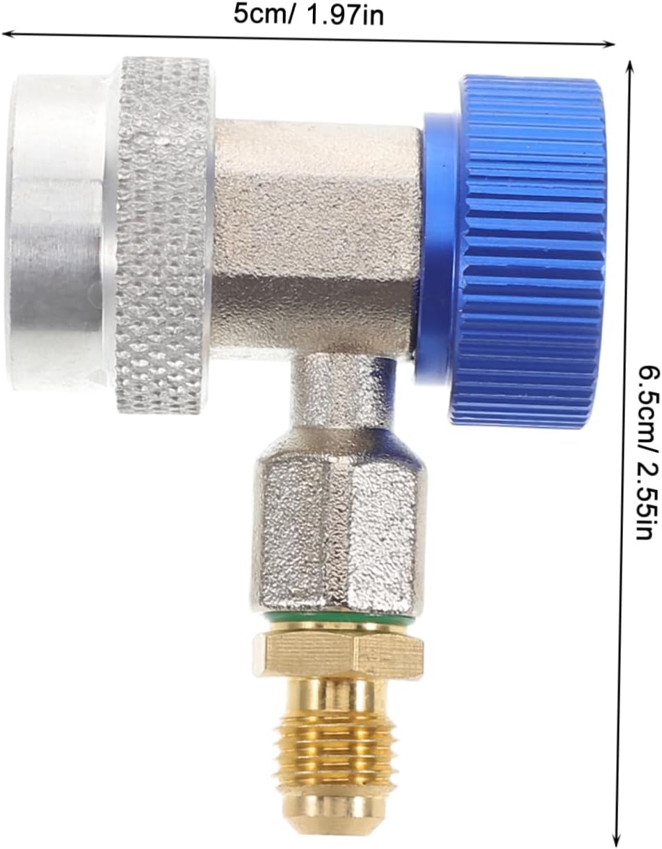 Quick Coupler Adapter for Car Systems Copper Connector for Effortless Maintenance Repair User Friendly and Durable Tool for Efficient Connection