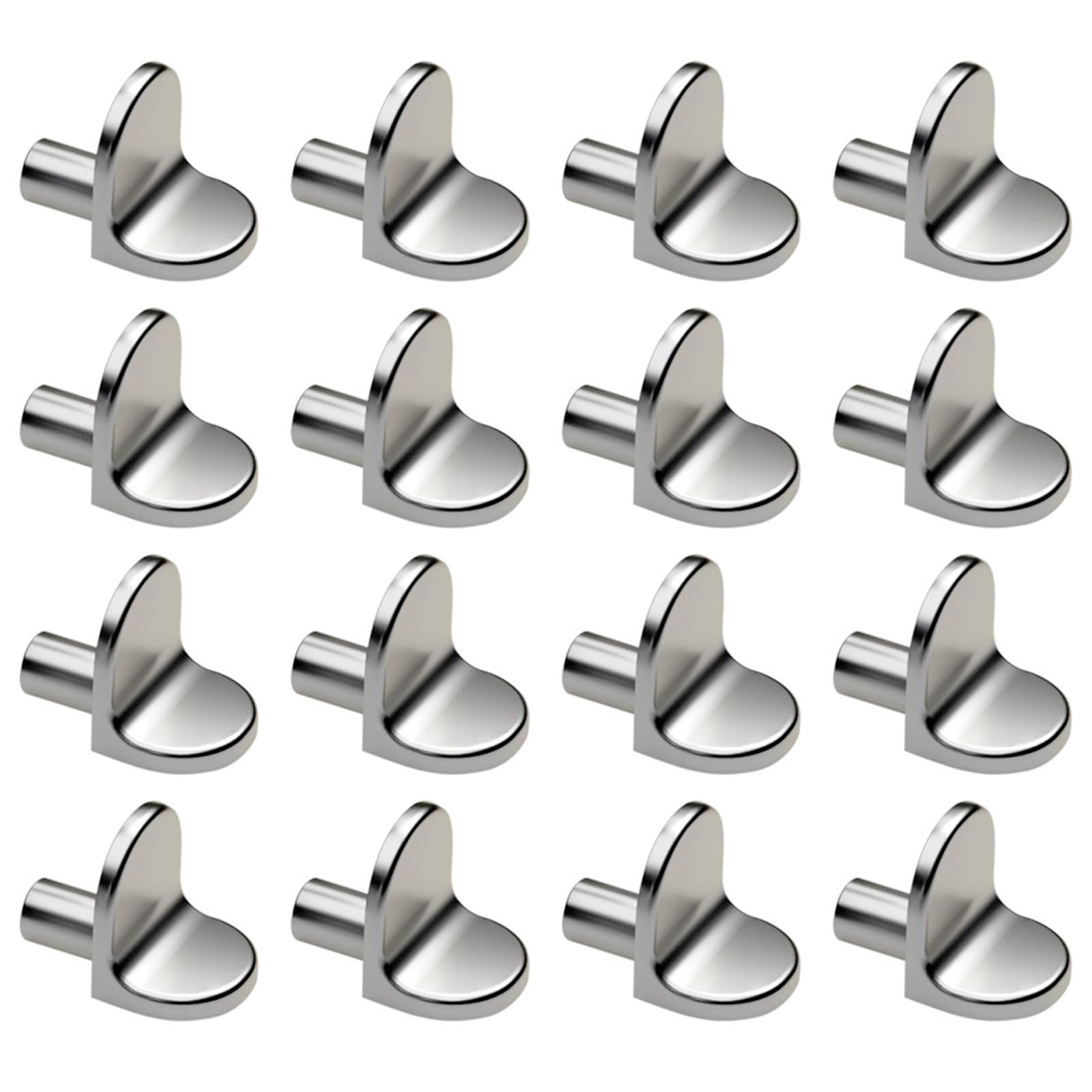 16 Piezas 5mm soporte baldas armario,soportes para estantes,Soporte de Baldas en Forma de L,Soportes para Baldas de Armario,para armarios de cocina,estantes,estanterías