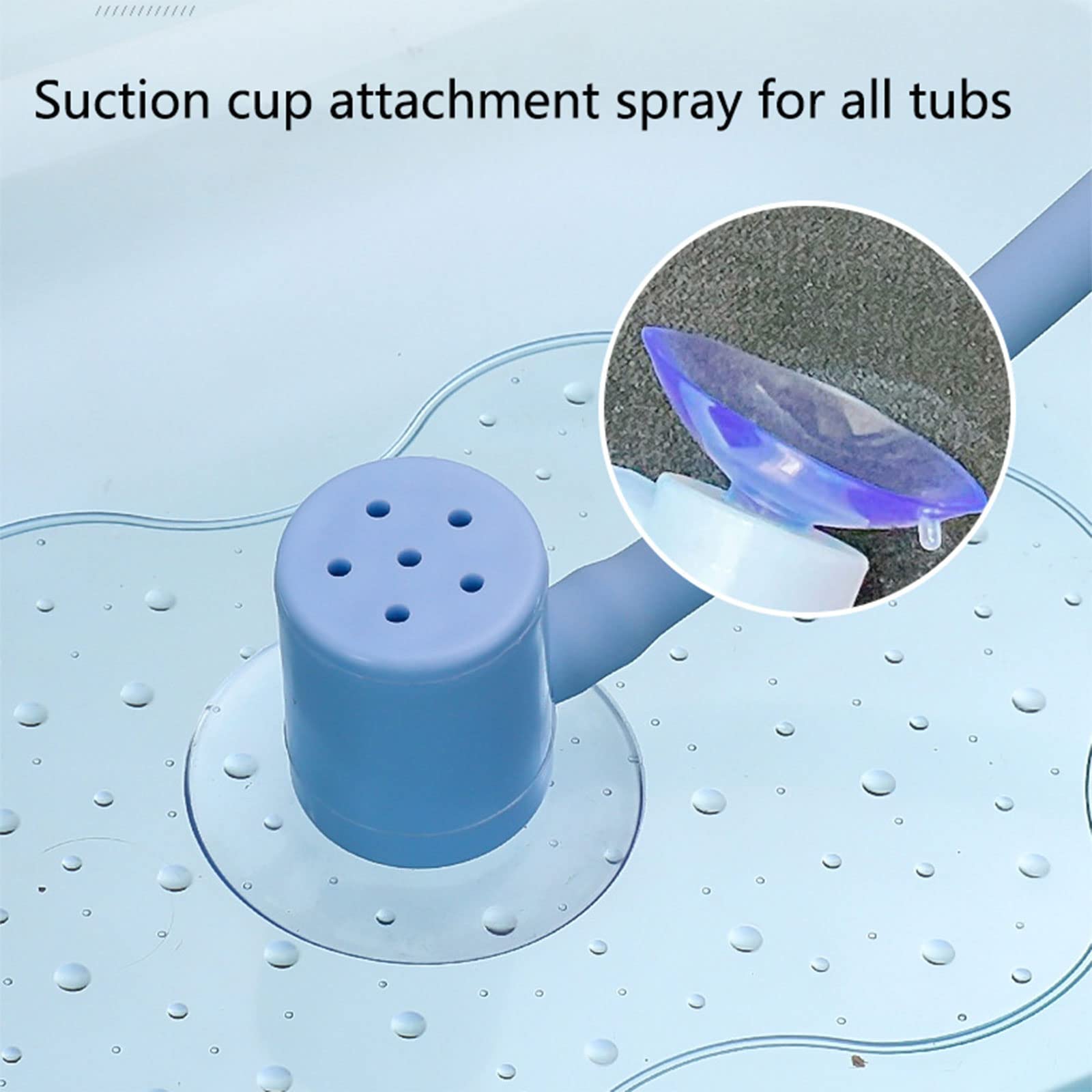 Sitz Badewannenspüler Schlauch für Sitzbadewanne für Sitz mit Pumpe und Sprüher Spülschlauch für tragbares Bidet