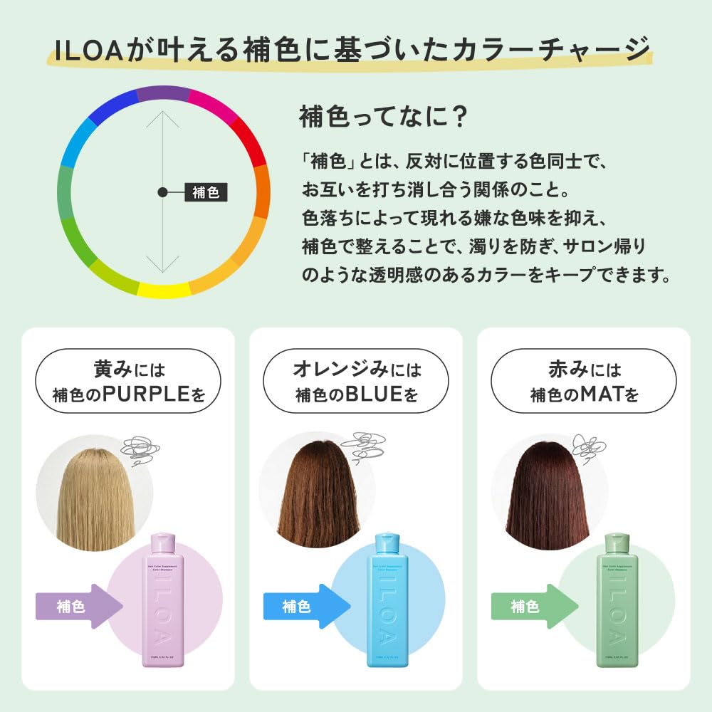 Amazon | ILOA(イロア) カラーシャンプー レッド 170ml 暖色系 赤髪