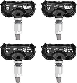 RENECTIV Tpms Sensor 315Mhz Tire Pressure Monitoring System Replacet for 08-17 Toyota Sequoia 07-20 Toyota Sienna 07-17 Toyota Tundra Oe#42607-0C070,42607-0C050