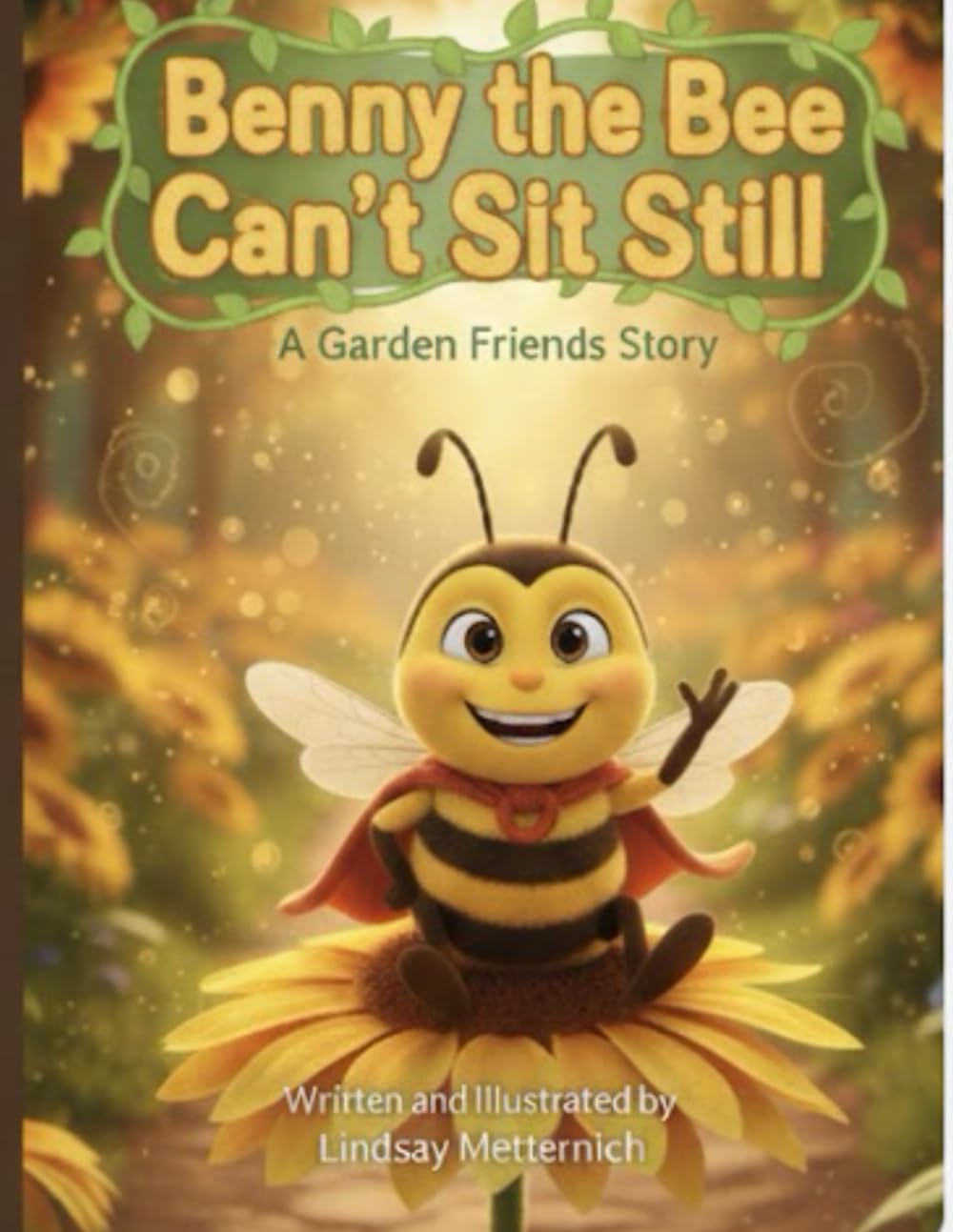 Benny The Bee Can't Sit Still (The Garden Friends)