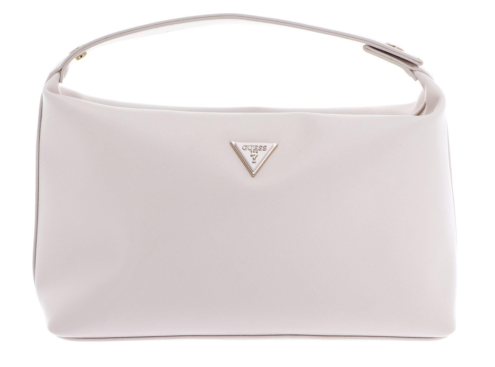 GUESS Kosmetiktasche Strap Beauty Case Stone Creme