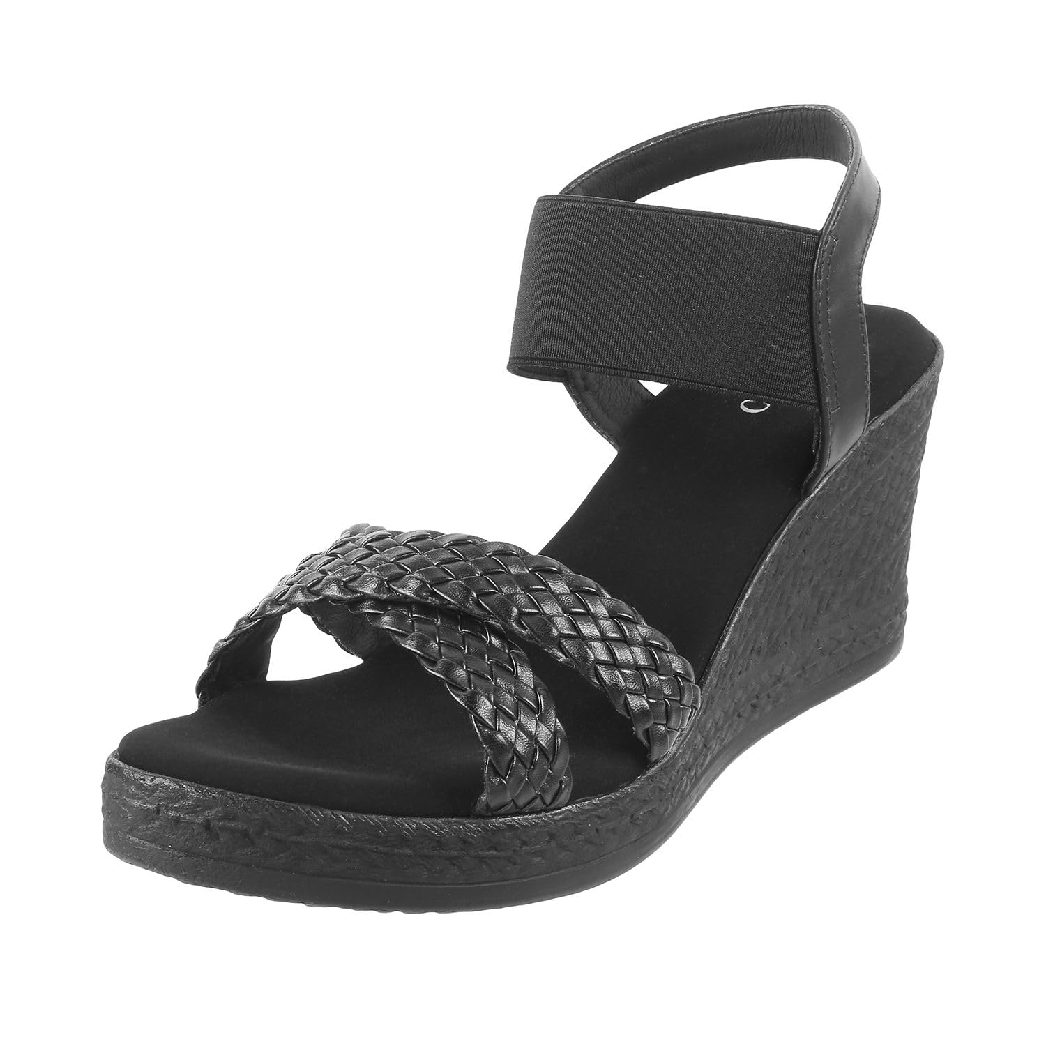 Metro Women Black Wegde Heel Fashion Sandal UK/6 EU/39 (34-148) (B0CB8WQ8JH) Amazon Price History, Amazon Price Tracker