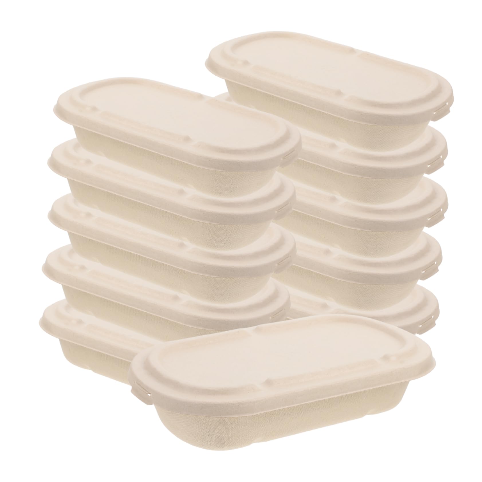 25 Set Carta Pulp per Takeout e Meal Prep per Insalate e Sushi