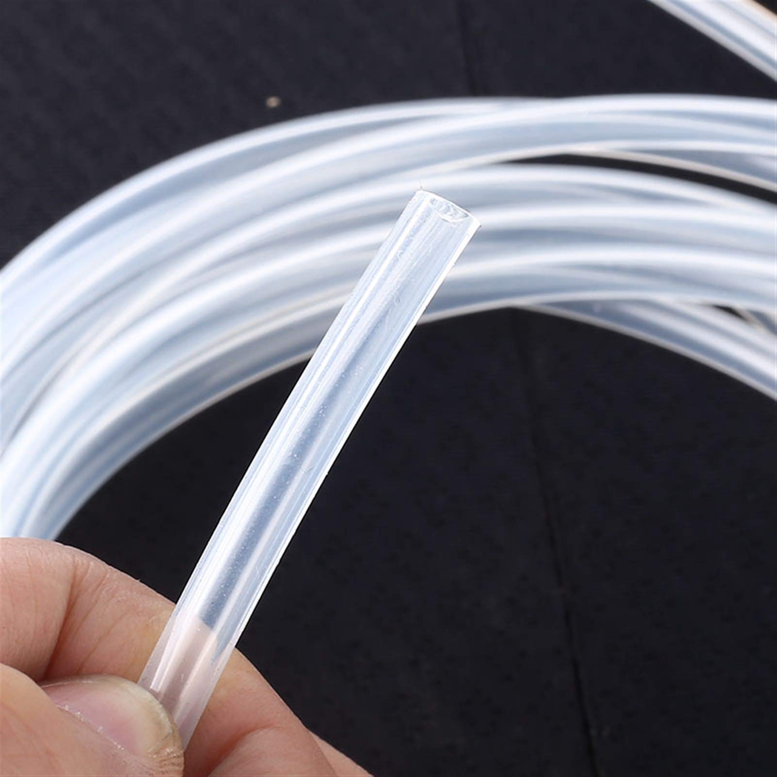PYouo-Tube Souple Tuyau en Silicone Tuyau de qualité Transparente, 2mm ~ 14mm, Tuyau de tuyauterie, Tuyau de Tuyau d'aquarium, 1/3 / 5mètres (Color : 14x18 mm, Length : 5 Meters)