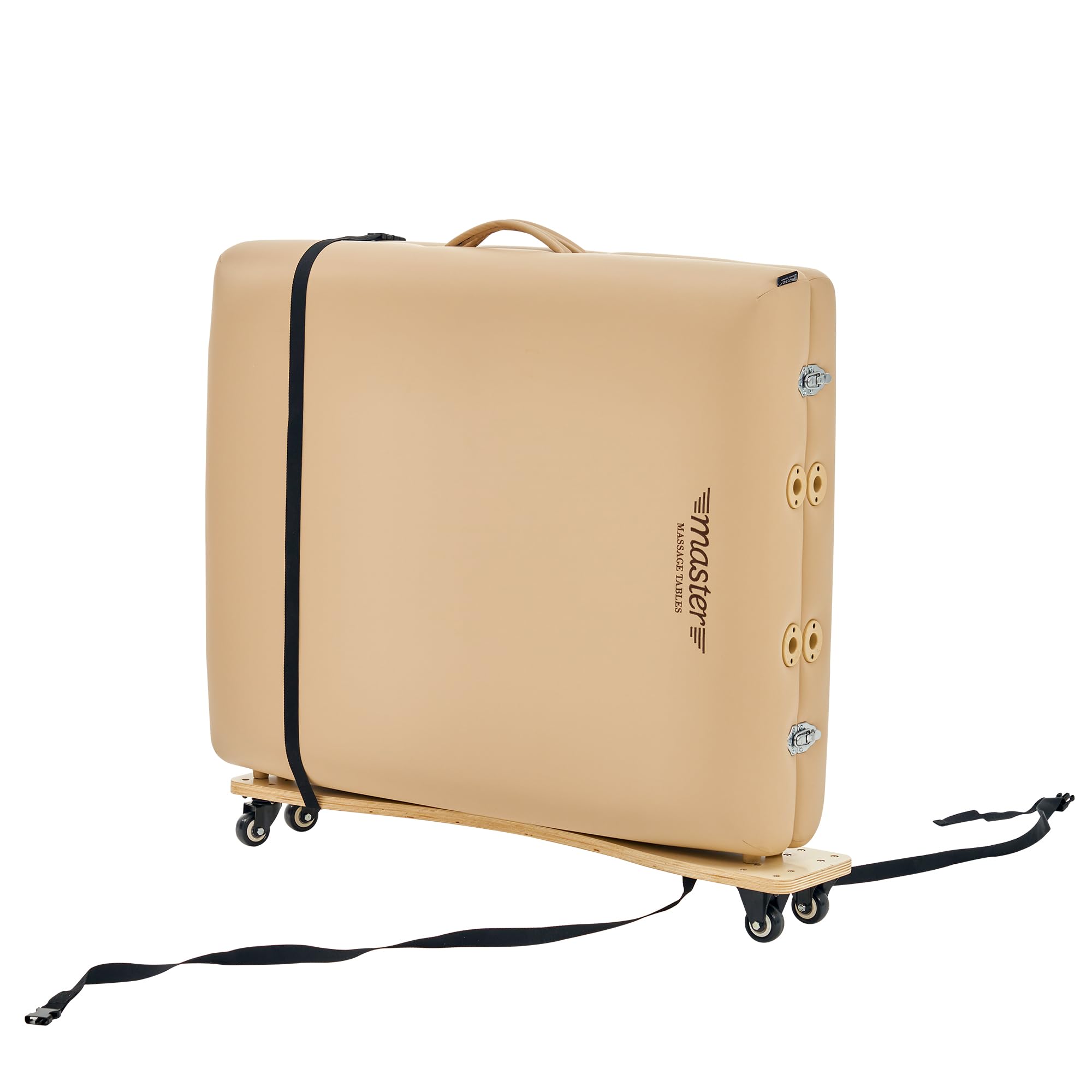 Master Massage Easy Go - Tavola da trasporto con ruote per lettino da massaggio mobile