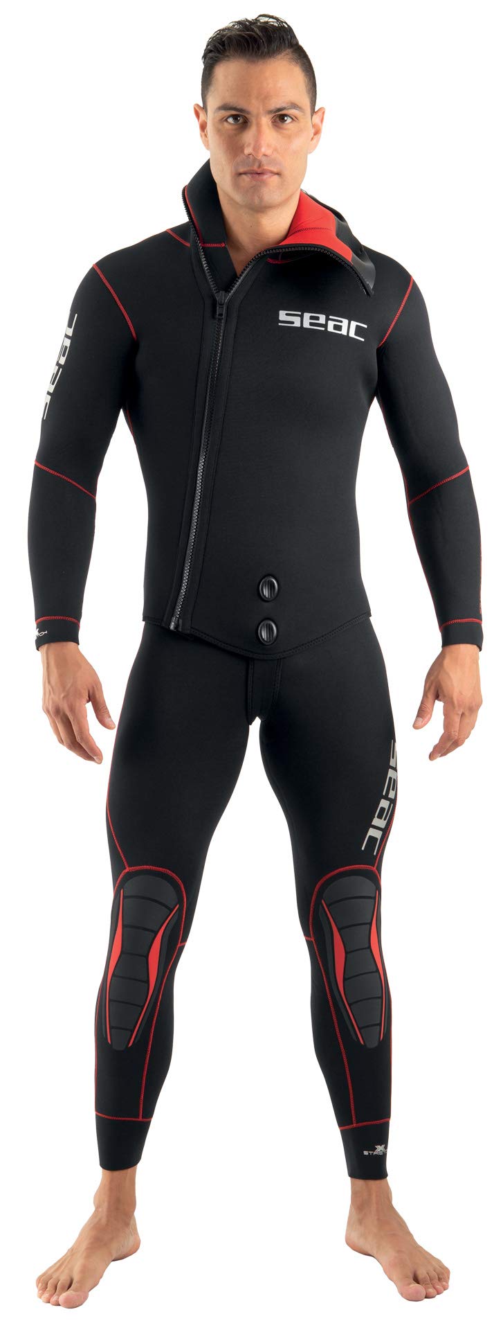 Seac Privilege Flex Giacca con Cappuccio e Salopette