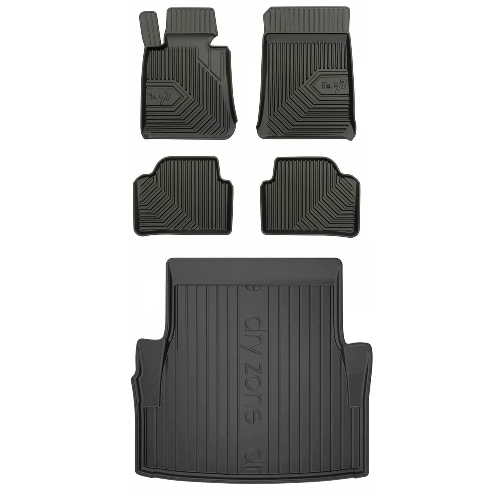 MOTOS Rubber Mats for BMW 3 Series E90 2004-2012 Improve the Comfort of Your Travels with the Non-Slip Carpet Car No.77- Multi-Season Car Mats — view 232