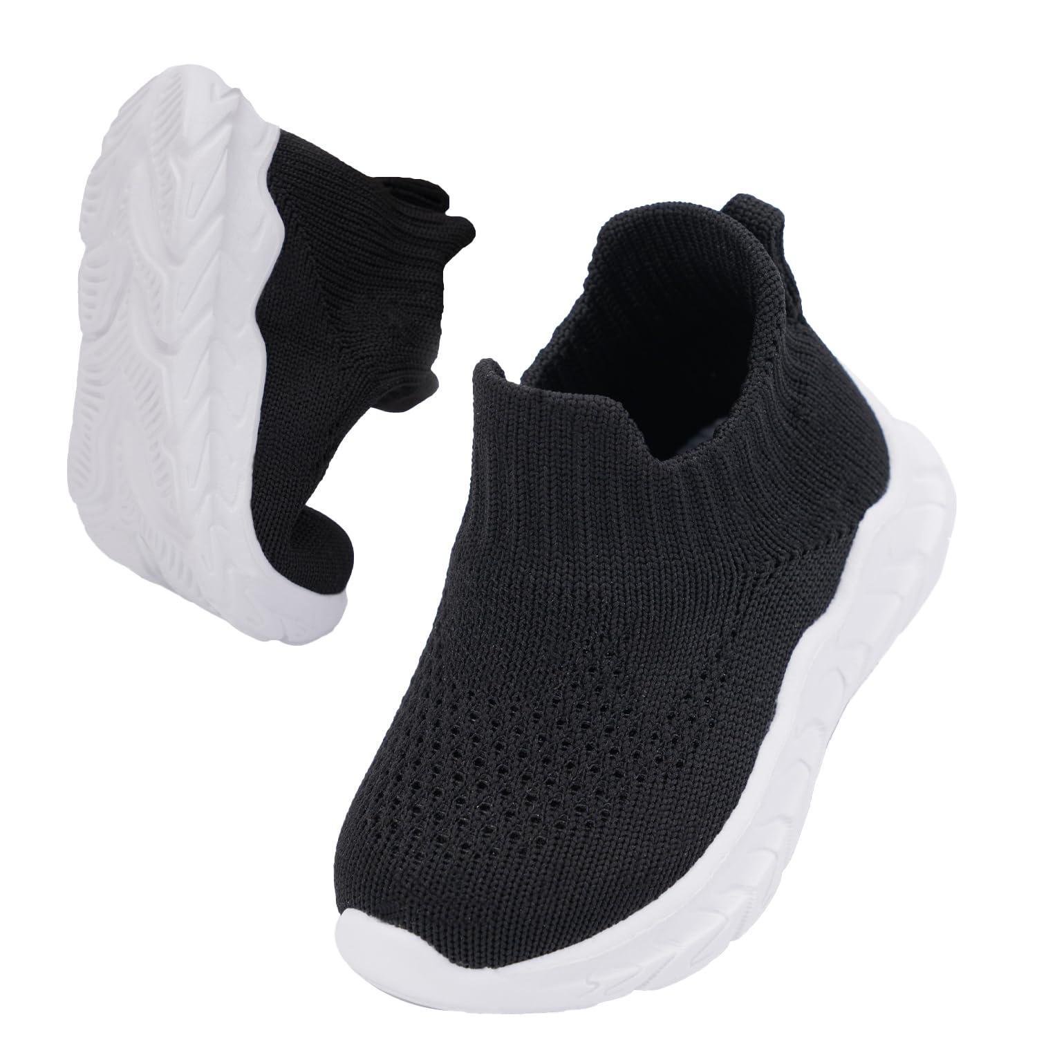 Baby Shoes and Socks - Soft Soled Breathable Non-Slip Shoes - Baby Boys and Girls' Cross-Legged Trainers (802??, Toddler, 4, Numeric, US Footwear Size System, Medium)