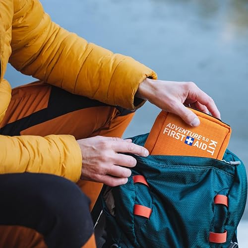 Miniatura 2 de Adventure 5.0 Kit de primeros auxilios, carcasa repelente al agua, kit de primeros auxilios para camping, senderismo, deportes al aire libre,
