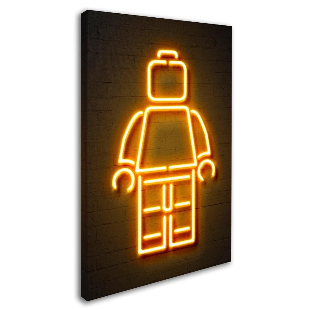 Minifig by Octavian Mielu, 16x24-Inch Canvas Wall Art