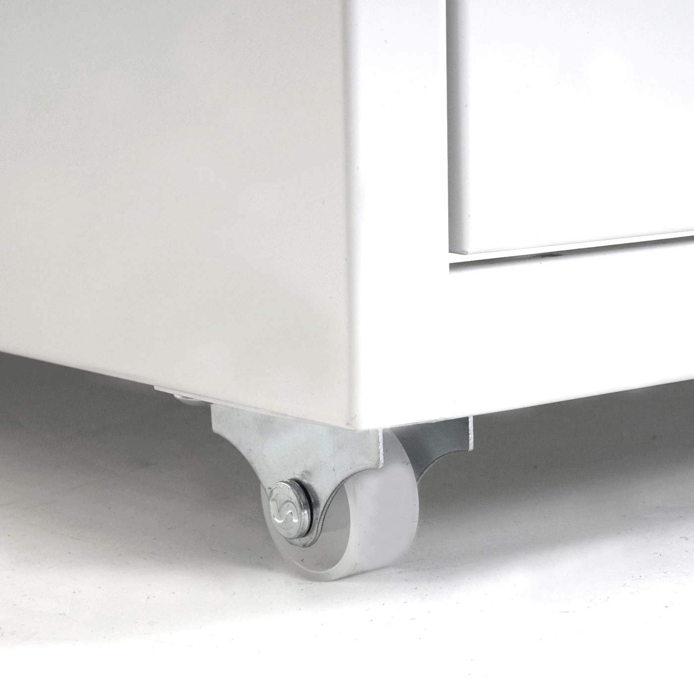 Boston T851 Junta de Ruedas 110 x 28 x 41 cm, 10 cajones, Blanco