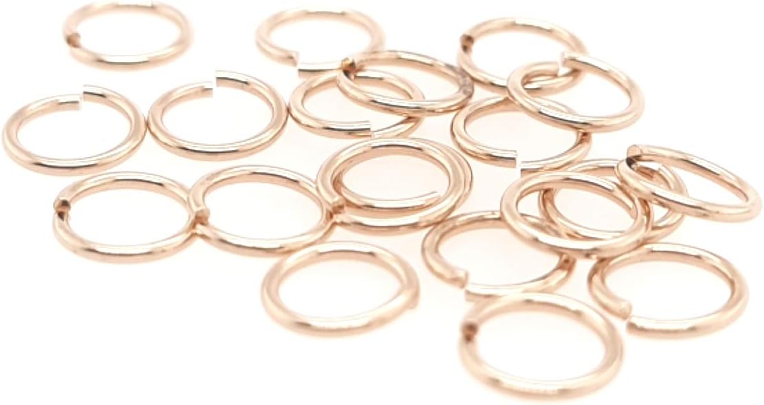14/20 Gold Filled Round Open Jump Rings, 20Gauge, 20pcs by CRAFT WIRE