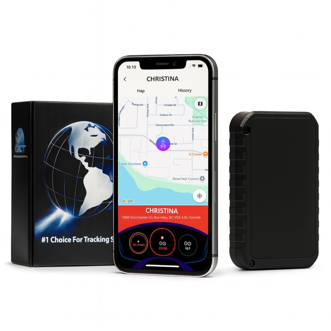 4G Magnetic GPS Tracker for Cars – 1st Month Free, 10,500mAh