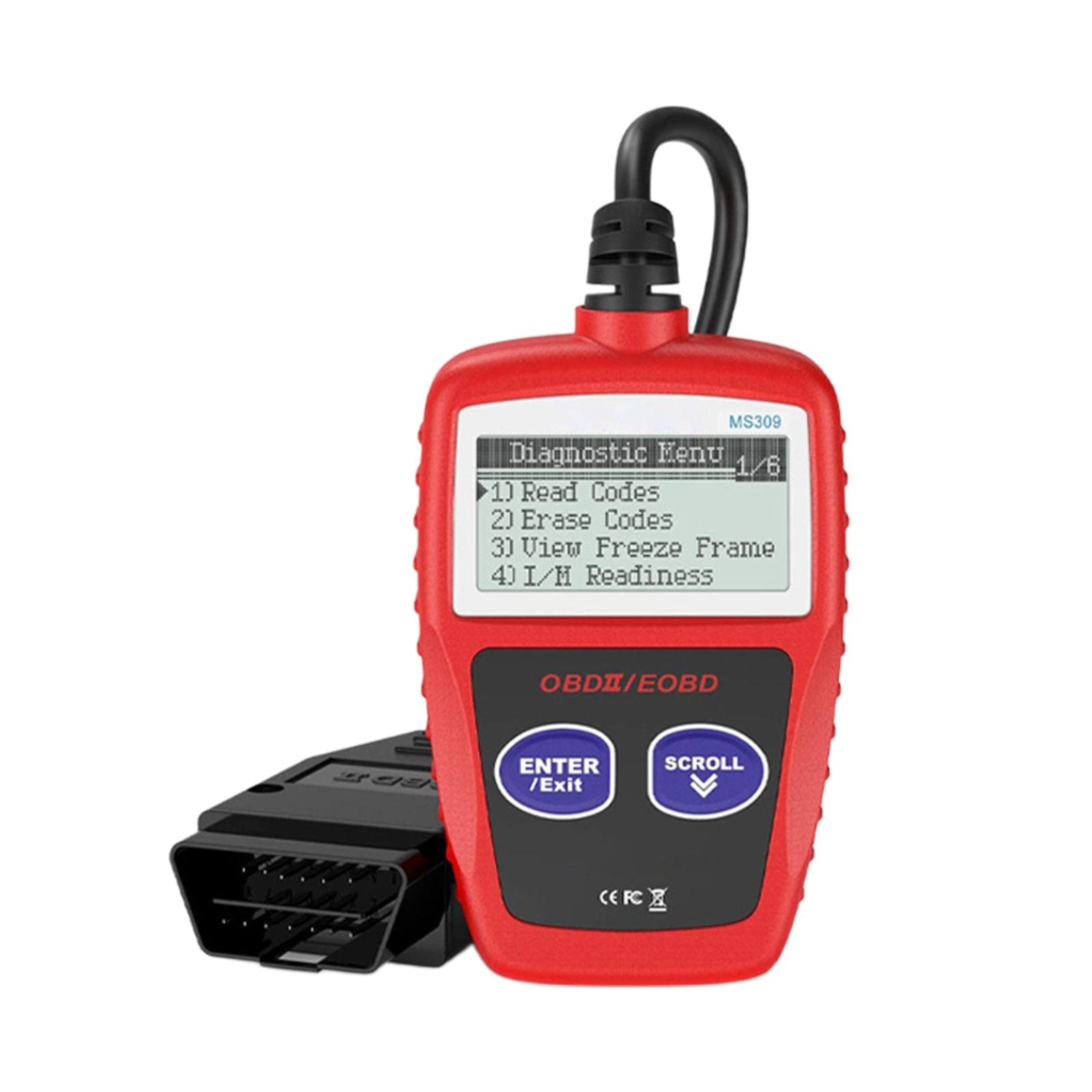 Lettore Codici Diagnostico Auto Strumento Lettore Analisi Veicoli Portatile Recupero Codici Specifici Funzione Emissioni Adatto