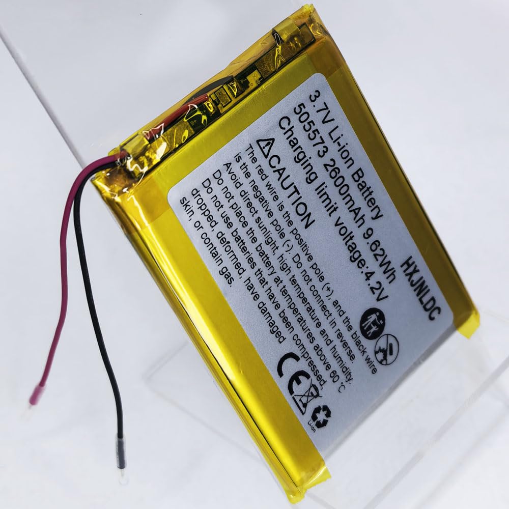 DC 3.7V 2600mah 505573 li-ion Lithium Ion Polymer Battery Replacement per DIY 3.7-5v prodotti della batteria,Luce LED, GPS，tablet PC