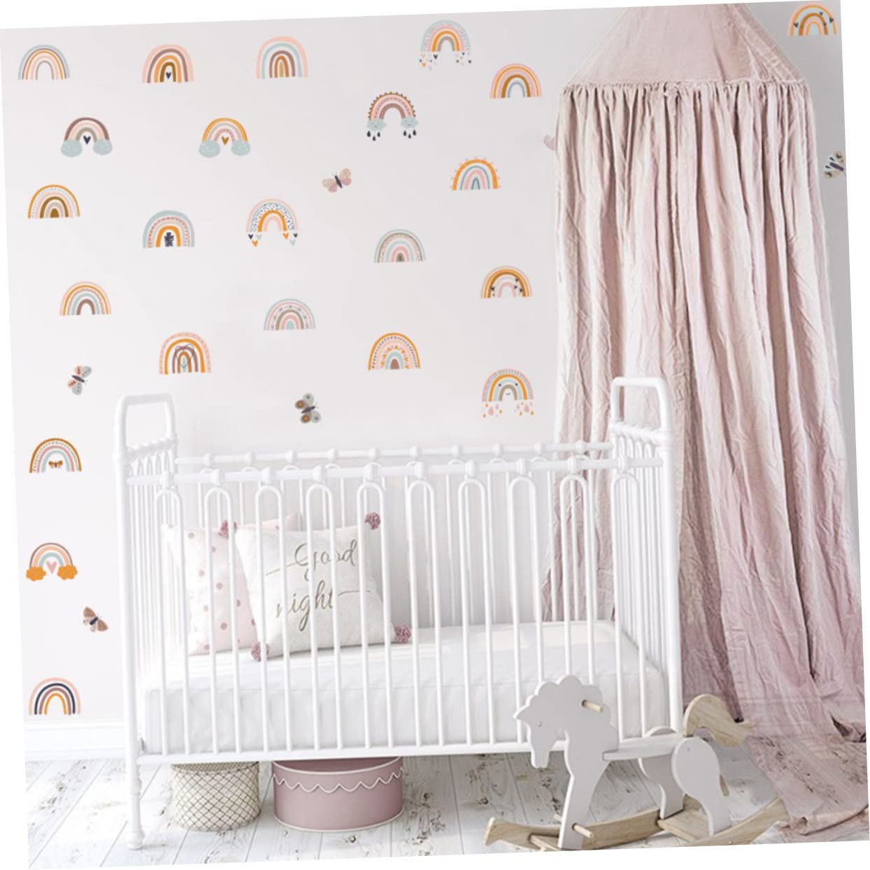 Toyvian 4 Fogli Adesivi Murali A Tema Cartoni Animati Adesivi Murali Rimovibili Per Camerette Di Bambini Decorazioni Artistiche