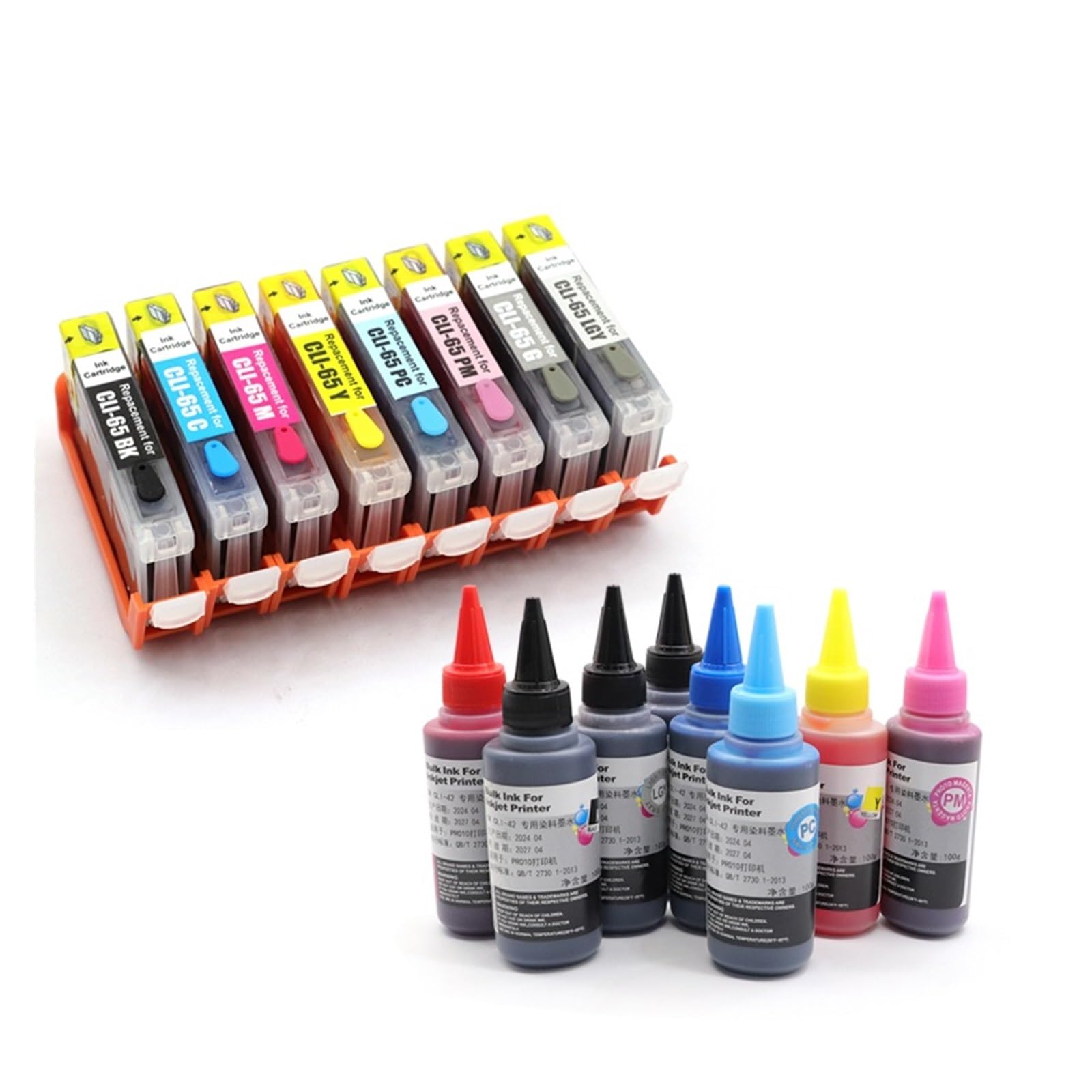 1Set Cartuccia Vuota CLI-65 Compatibile Con Canon PRO-200