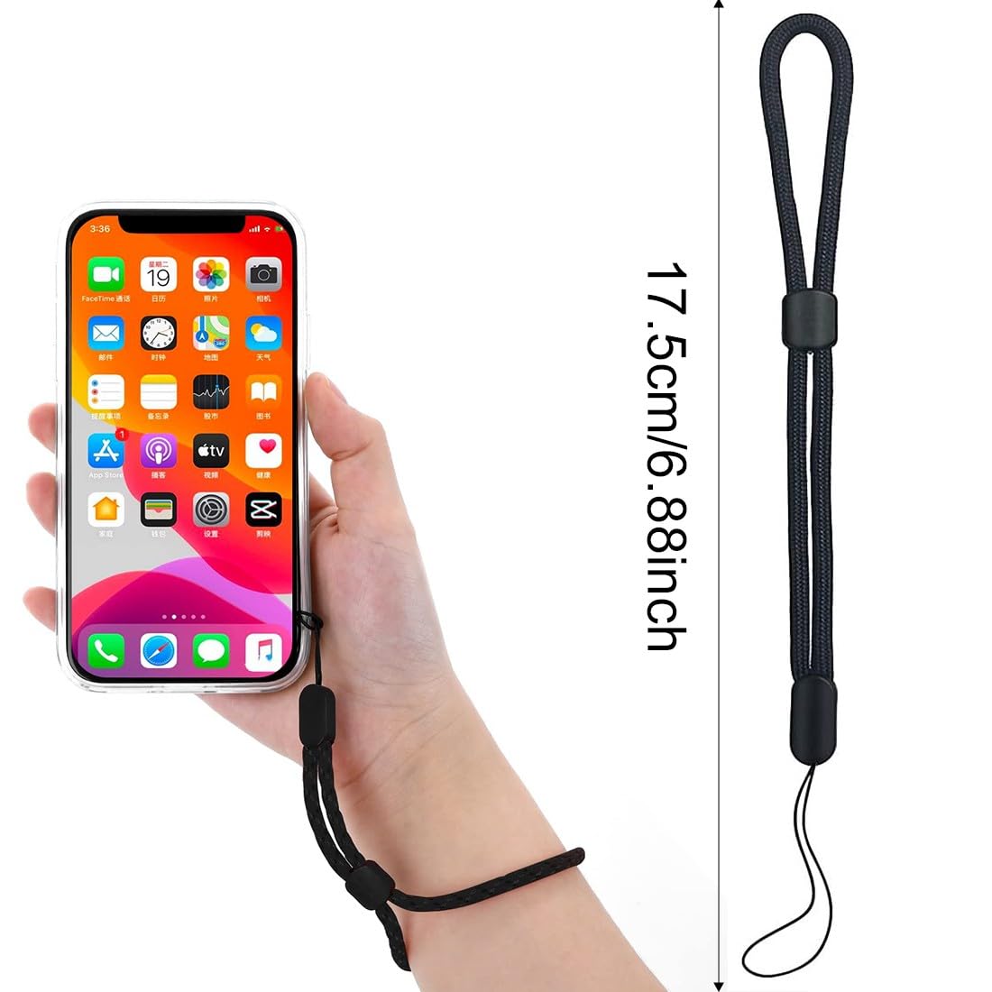 Lacci Per Fotocamera - 4 Pezzi Regolabili, Cinghia Da Polso In Nylon Per Sicurezza - Foto 4