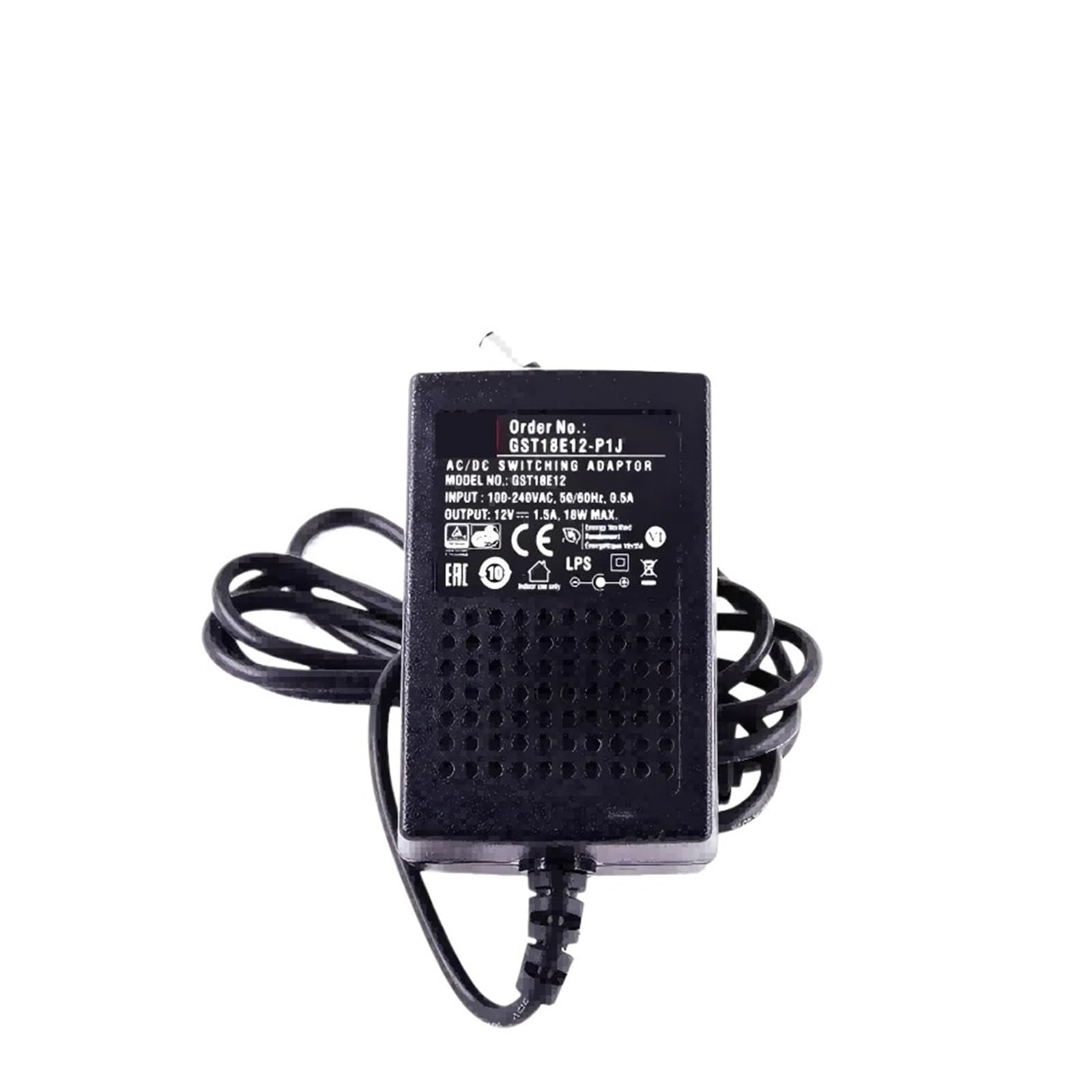 Adaptateur secteur 18W CA-CC pour remplacer une alimentation de routeur ou écran perdue