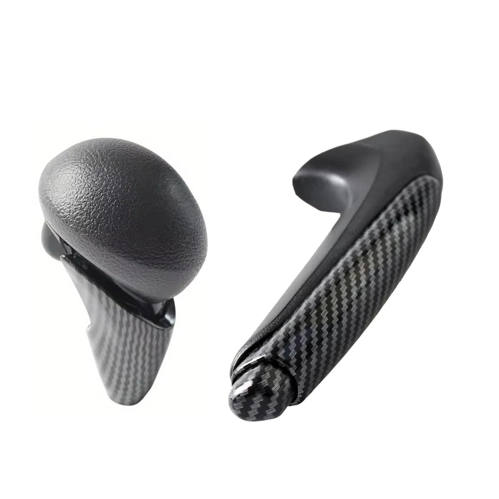 Byskjz One Color Car Shift Knob Cover For Civic 2006 2007 2008 2009 2010 2011 47115-Sna-A82za 54130-Sna-A81 Car Automatic Gear Shift Knob Brake Handle(2Pcs Set)